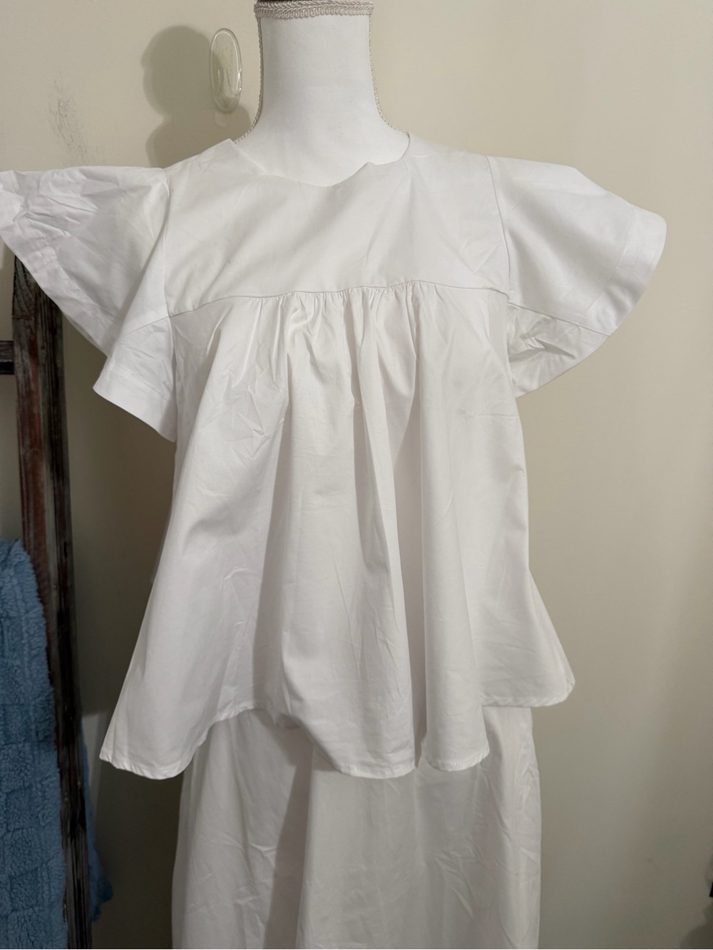 Soledad Coastal Breeze White Maxi Set by Mable NWT! - Picture 15 of 16